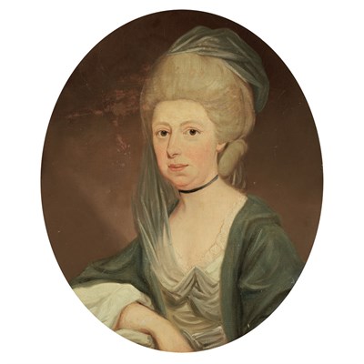 Lot 221 - European School 18th Century Portrait of a...