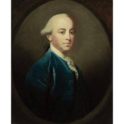 Lot 224 - Follower of Sir Joshua Reynolds Portrait of...