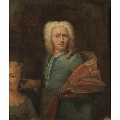 Lot 233 - Venetian School 18th Century Portrait of an...