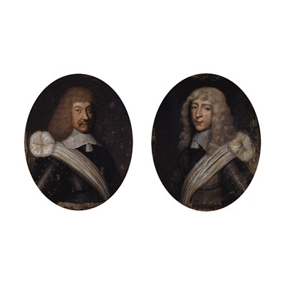 Lot 205 - French School 17th Century Portrait of Louis...