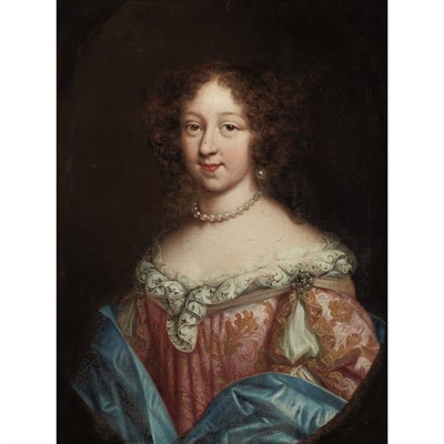 Lot 209 - Circle of Pierre Mignard Portrait of a Lady...