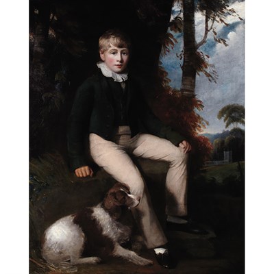 Lot 239 - English School Early 19th Century Portrait of...