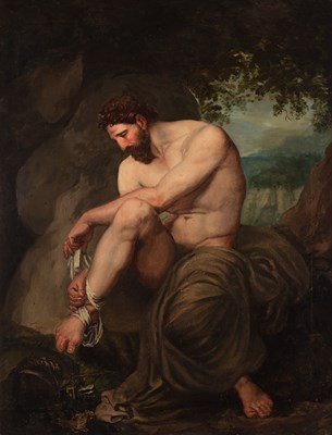 Lot 32 - Attributed to Benedetto Luti Hercules...