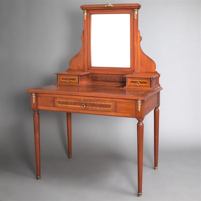 Lot 272 - Louis XVI Style Mahogany Lady's Dressing Table...