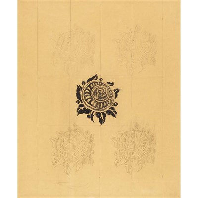 Lot 49 - Raoul Dufy French, 1877-1953 Wallpaper Design...