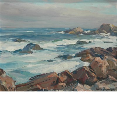 Lot 30 - Emile Albert Gruppe American, 1896-1978 Bass...