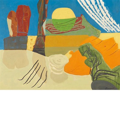 Lot 158 - John Ferren American, 1905-1970 Moonlight,...