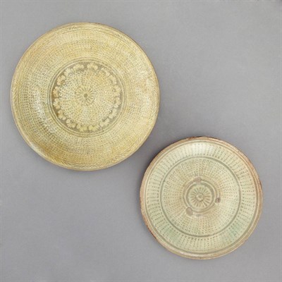 Lot 466 - Two Korean Puncheong Dishes Koryo Dynasty Each...