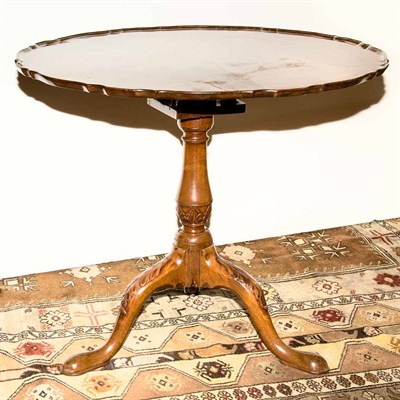 Lot 155 - Georgian Style Mahogany Tip Top Tea Table...