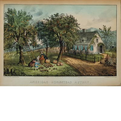 Lot 163 - Currier & Ives, publishers AMERICAN HOMESTEAD...