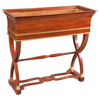 Lot 163 - Charles X Style Mahogany Planter Height 35...