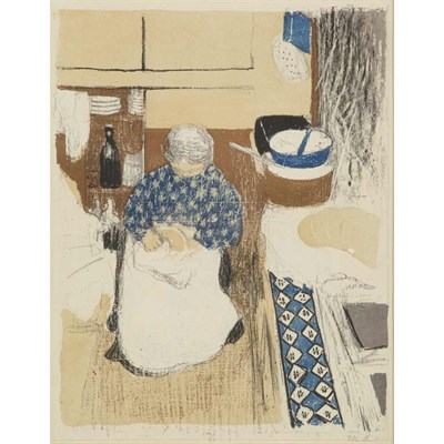 Lot 682 - Edouard Vuillard (1868-1940) LA CUISINIERE...