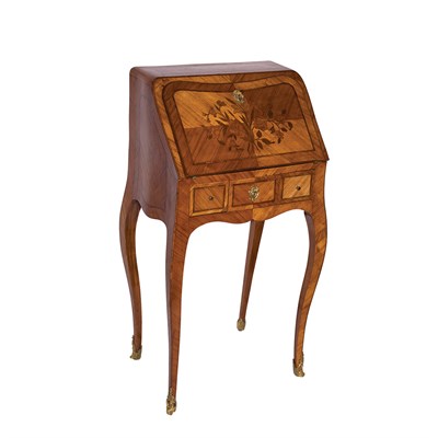 Lot 258 - Louis XV Style Inlaid Kingwood Lady's Writing...