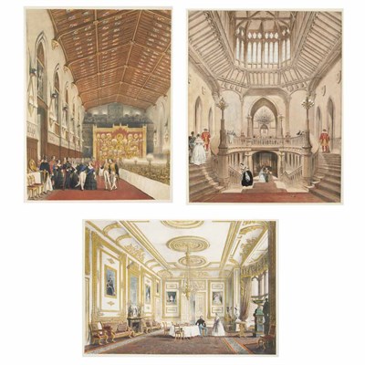 Lot 147 - Artist Unknown [BUCKINGHAM PALACE INTERIOR...