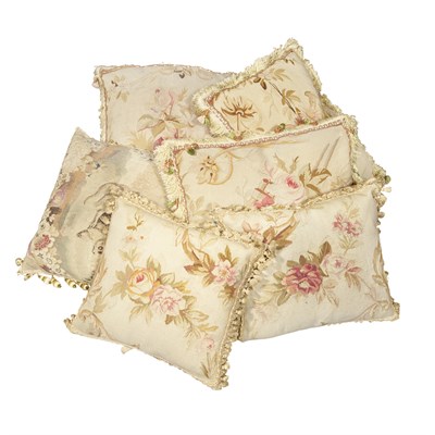 Lot 309 - Group of Nine French Tapestry Upholstered...