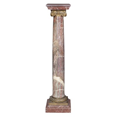 Lot 330 - Neoclassical Style Gilt-Bronze Mounted Marble...