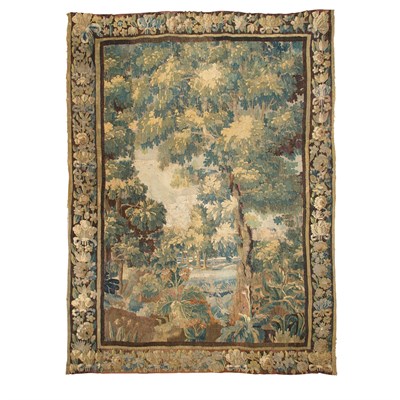 Lot 338 - Aubusson Verdure Tapestry Panel France, 18th...