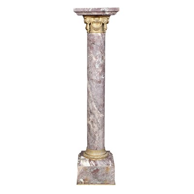 Lot 374 - Neoclassical Style Gilt-Bronze Mounted Marble...