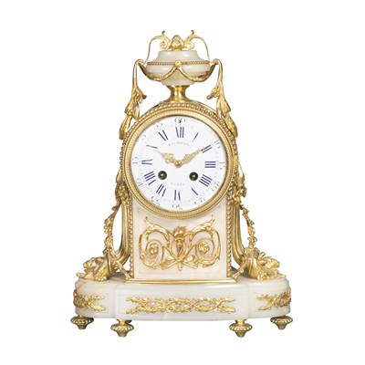 Lot 319 - Louis XVI Style Gilt-Bronze and Onyx Bracket...