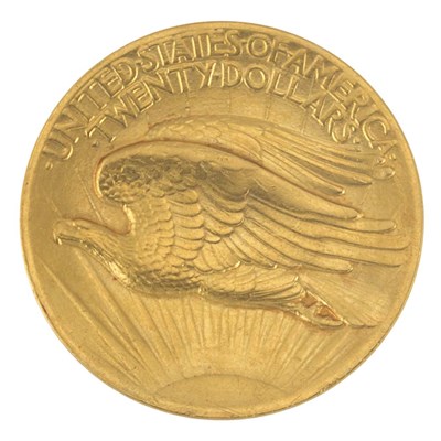 Lot 390 - United States, $20 1907 St. Gaudens, High...