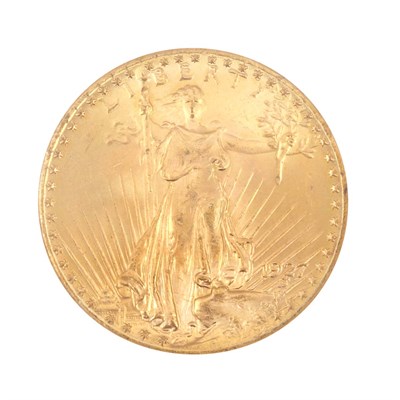 Lot 404 - United States, $20 1927 St. Gaudens Choice...