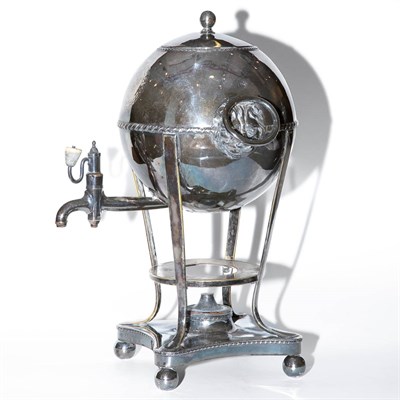 Lot 386 - Sheffield Silver Plated Tea Urn 19th Century...