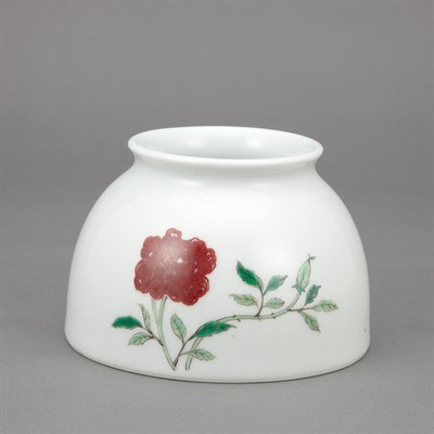 Lot 553 - Chinese Enameled Porcelain Water Pot Republic...