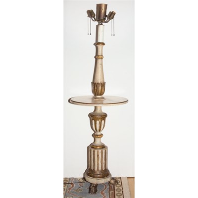 Lot 319 - Italian Neoclassical Style Gilt and Painted...