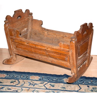 Lot 147 - Provincial American Pine Cradle
