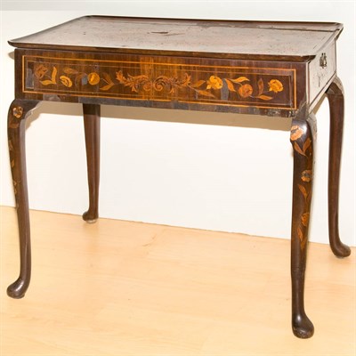 Lot 140 - Dutch Inlaid Mahogany Tea Table Height 29...