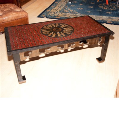 Lot 152 - Chinese Lacquer Low Table Height 20 inches,...