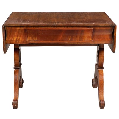 Lot 171 - Regency Mahogany Sofa Table Height 29 inches,...