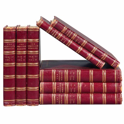 Lot 139 - GREVILLE, CHARLES C. F. The Greville Memoirs....