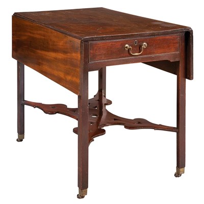 Lot 392 - George III Mahogany Pembroke Table Height 27...
