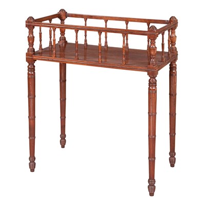 Lot 110 - Regency Mahogany Stand Height 29 inches, width...