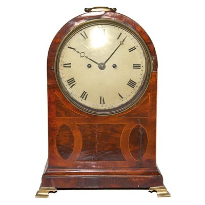 Lot 457 - Regency Mahogany Shelf Clock First quarter of...