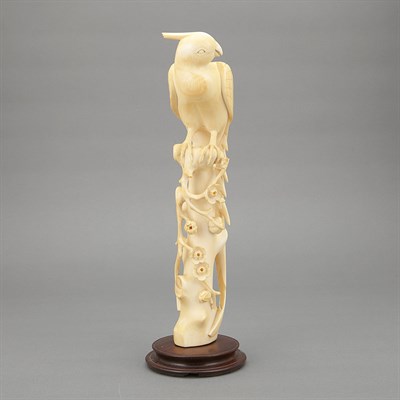 Lot 645 - Chinese Ivory Figure of a Bird 19th Century...