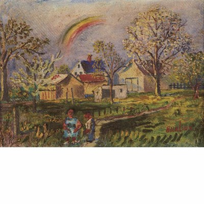 Lot 371 - David Burliuk Russian/American, 1882-1967 Over...