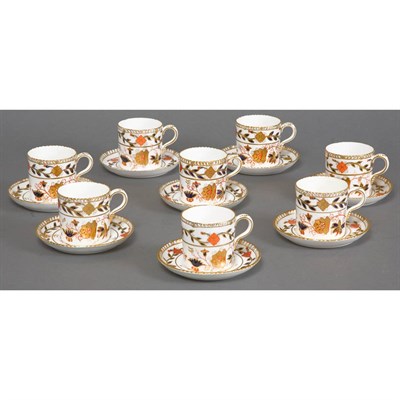 Lot 406 - Set of Twenty Royal Crown Derby Teacups and...