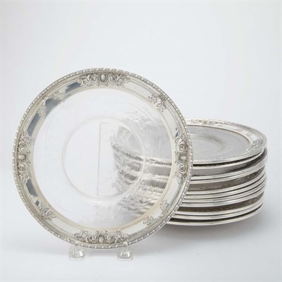 Lot 278 - Set of Eleven Watson Co. Sterling Silver...