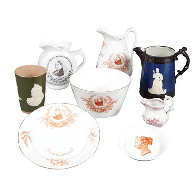 Lot 140 - Group of Ceramic Royal Commemorative Articles...