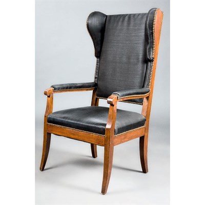 Lot 162 - Victorian Mahogany Armchair