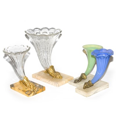 Lot 169 - Group of Four Neoclassical Style Marble and...