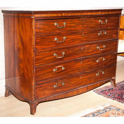 Lot 424 - George III Style Mahogany Butler's Chest of...