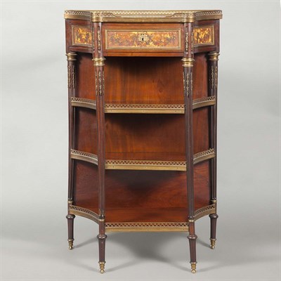 Lot 106 - Louis XVI Style Gilt-Metal Mounted Mahogany...
