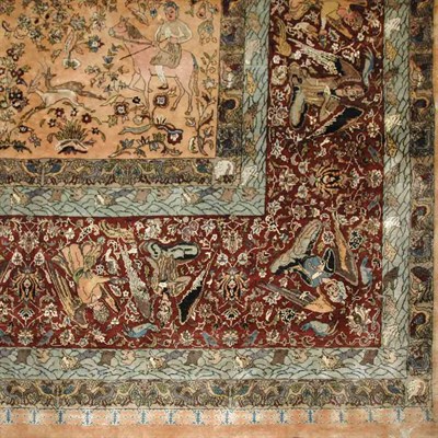 Lot 454 - Kirman Carpet Southeast Persia, mid 20th...