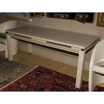 Lot 184 - Modern Design Style Painted Wood Console...