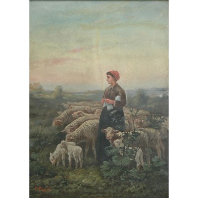 Lot 33 - Continental School 20th Century Shepherdess...