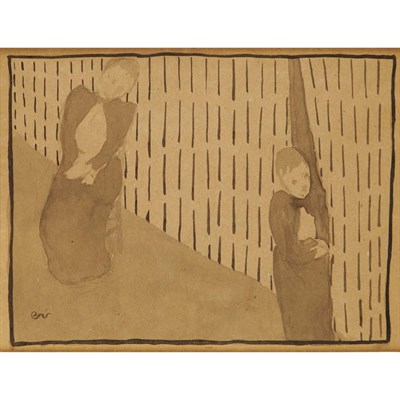 Lot 106 - Edouard Vuillard French, 1868-1940 L'Intrus...