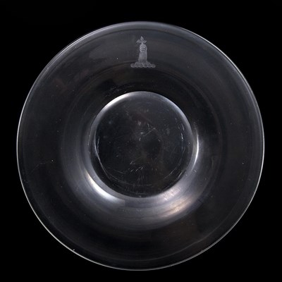 Lot 198 - Group of Glass Dessert Plates Approximately...